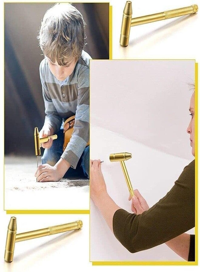 VENIVA 5-in-1 Mini Hammer with Screwdriver Set & Bottle Opener | Multifunctional Copper Hammer, Small Round Hathodi Tool Kit for Home, DIY, Watch & Gadget Repair (Pack of 1) - Image 4